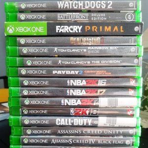 Xbox One 18 games lot